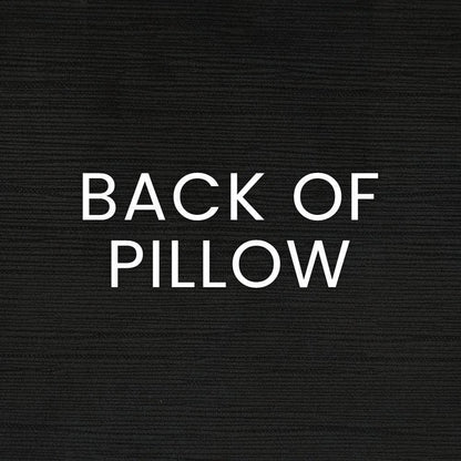 Sketch Black Throw Pillow With Insert