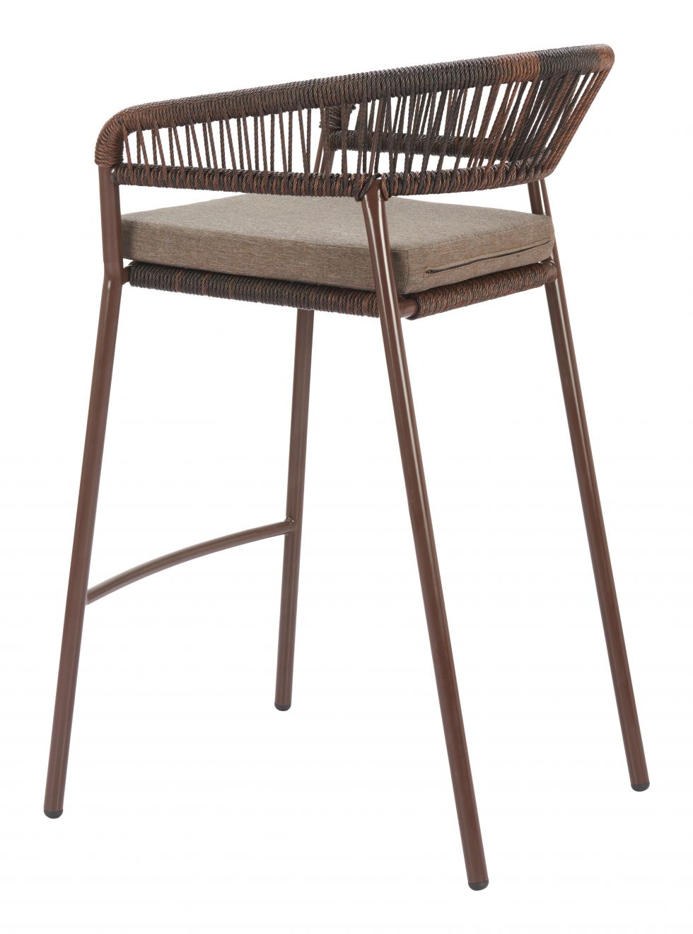 Skye Olefin Fabric Outdoor Barstool 2PC