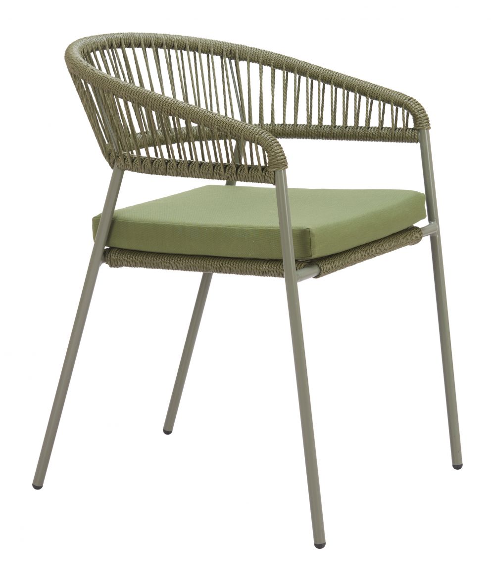 Skye Olefin Fabric Outdoor Dining Chair 2PC
