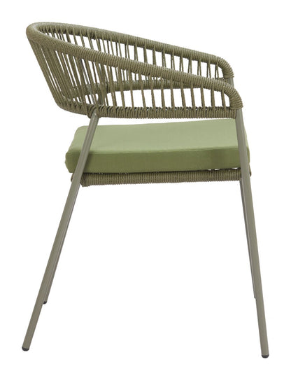 Skye Olefin Fabric Outdoor Dining Chair 2PC