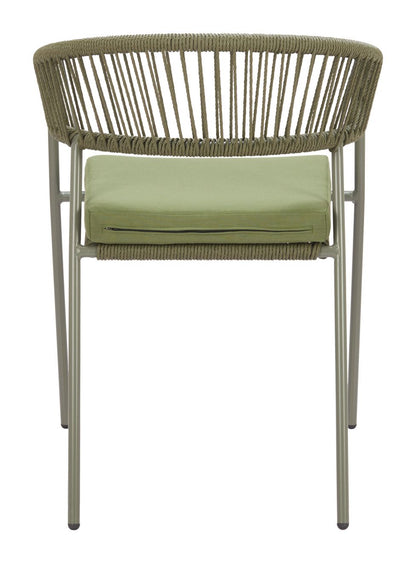 Skye Olefin Fabric Outdoor Dining Chair 2PC