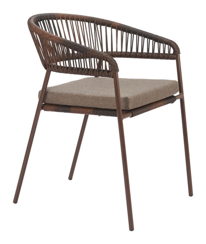 Skye Olefin Fabric Outdoor Dining Chair 2PC