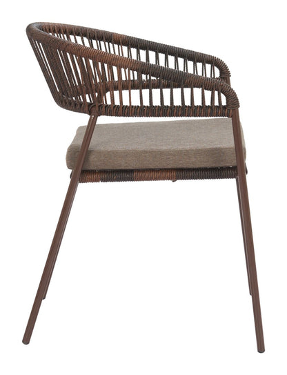Skye Olefin Fabric Outdoor Dining Chair 2PC