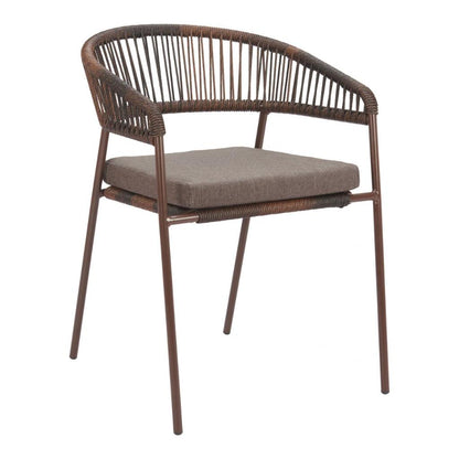 Skye Olefin Fabric Outdoor Dining Chair 2PC