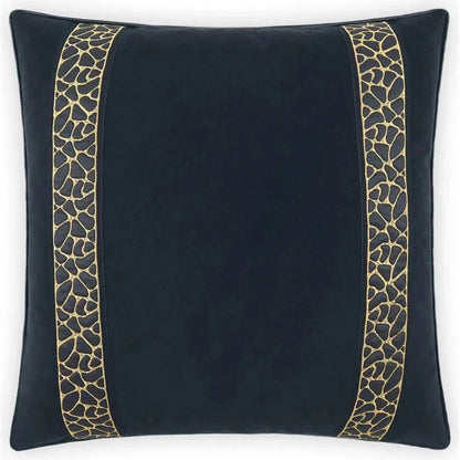 Sloane Black Throw Pillow With Insert