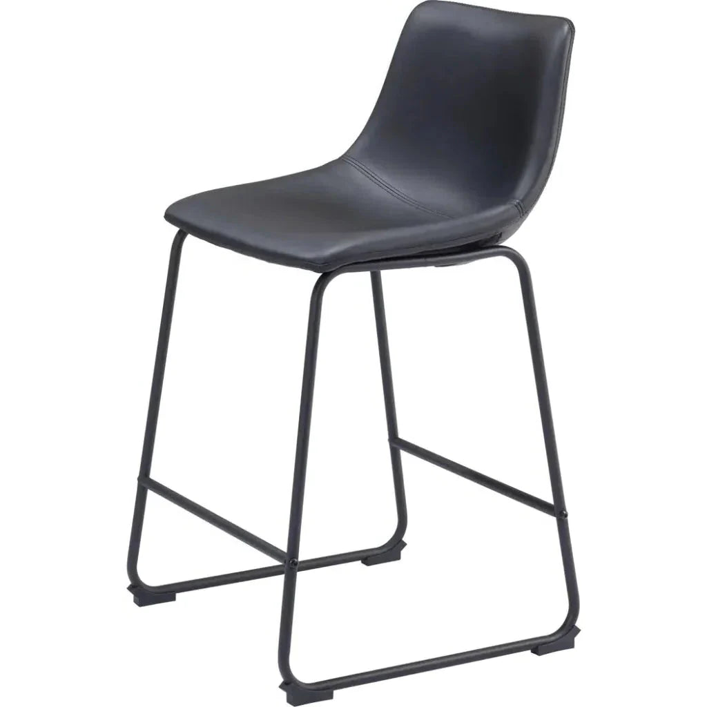 Smart Counter Stool (Set of 2) Black