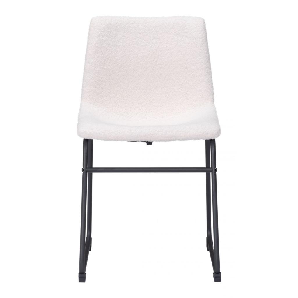 Smart Faux Leather Armelss Dining Chair 2PC