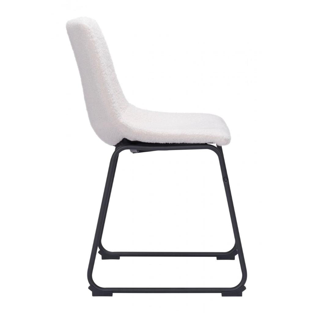 Smart Faux Leather Armelss Dining Chair 2PC