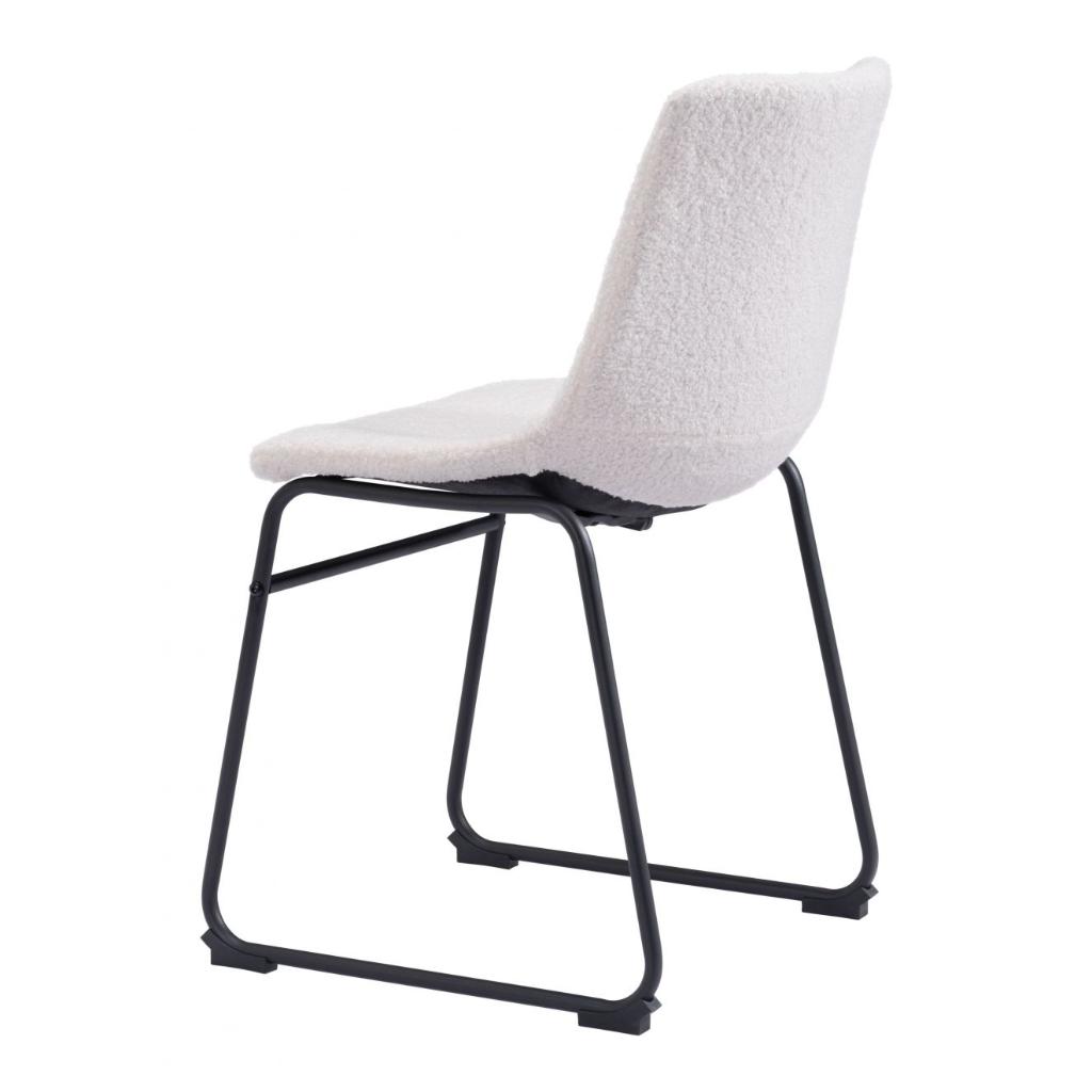 Smart Faux Leather Armelss Dining Chair 2PC