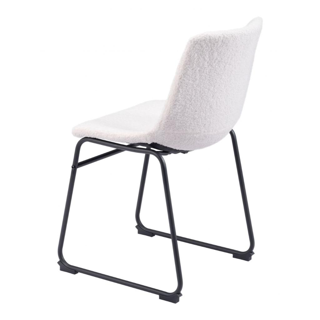 Smart Faux Leather Armelss Dining Chair 2PC