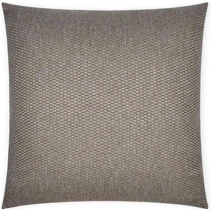 Smoothie Taupe Solid Taupe Large Throw Pillow Insert