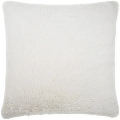 Snow Bunny White Throw Pillow With Insert