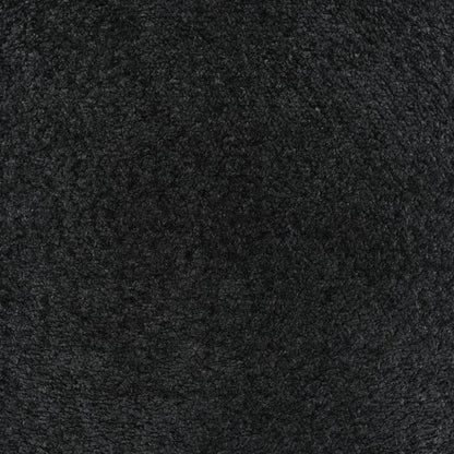 Snuggle Black Throw Pillow With Insert