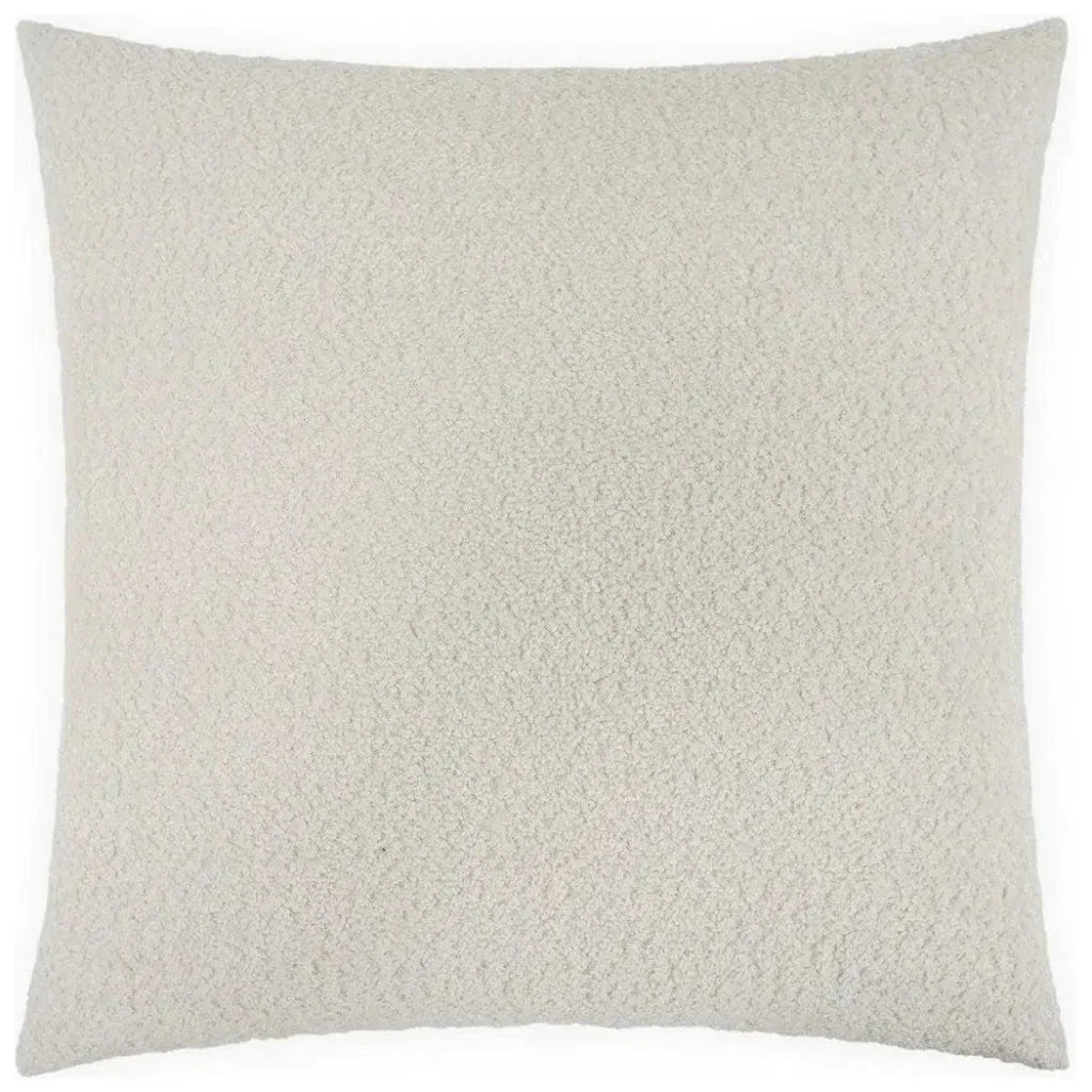 Snuggle Ivory Throw Pillow With Insert