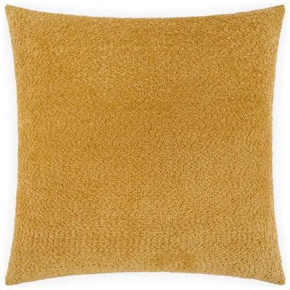 Snuggle Yellow Throw Pillow With Insert