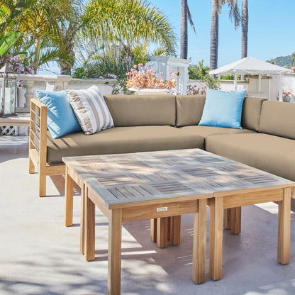 SoHo Outdoor Sectional Corner with Sunbrella Cushion