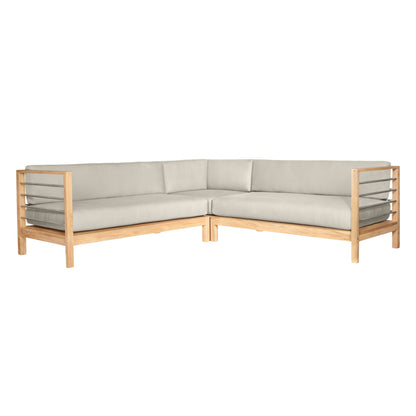SoHo Outdoor Sectional Corner with Sunbrella Cushion