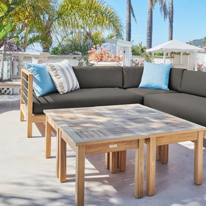 SoHo Outdoor Sectional Corner with Sunbrella Cushion