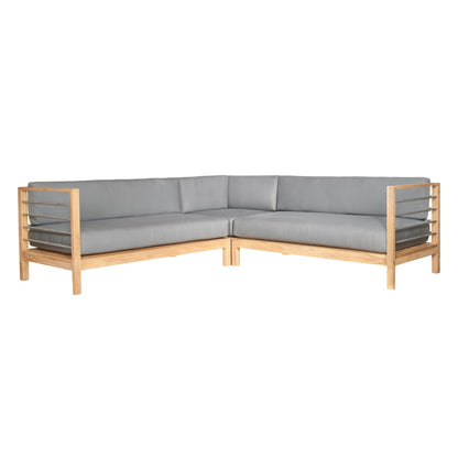 SoHo Outdoor Sectional Corner with Sunbrella Cushion