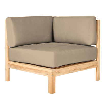 SoHo Outdoor Sectional Corner with Sunbrella Cushion