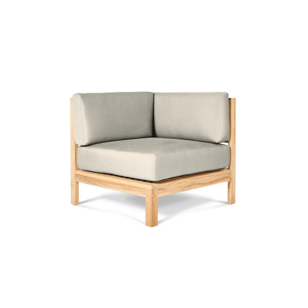 SoHo Patio Sectional Deep Sofa Set with Sunbrella 7PC