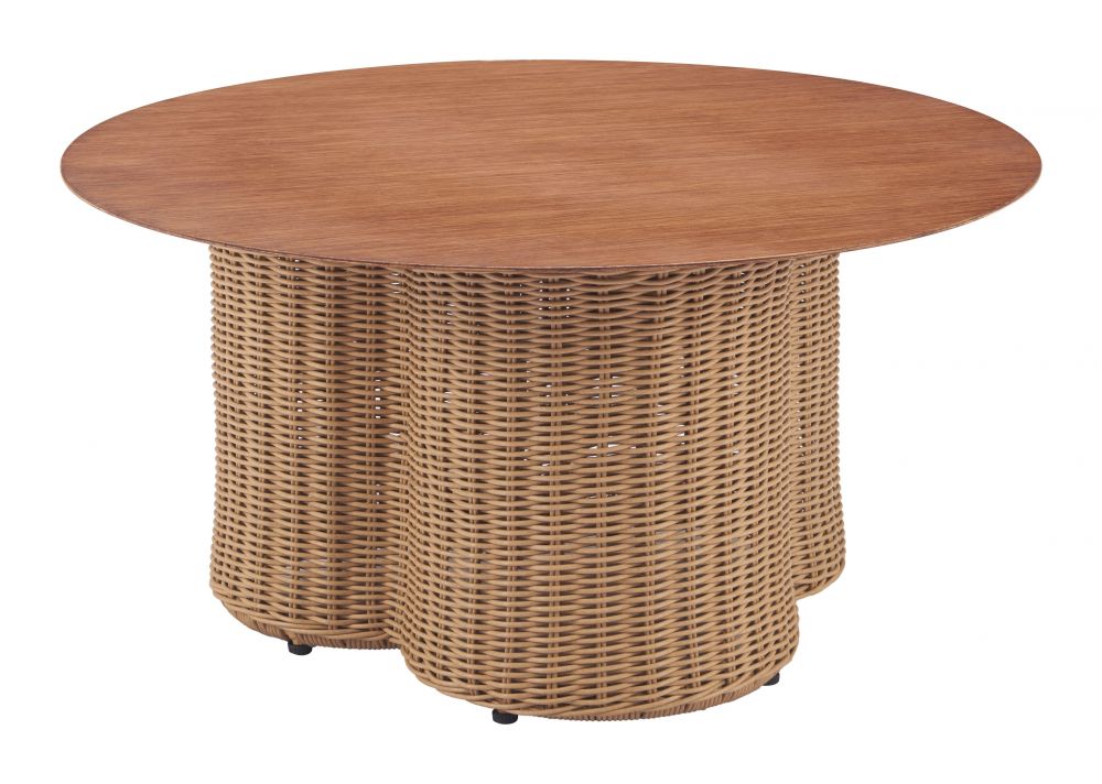 Soka Aluminum Round Outdoor Coffee Table