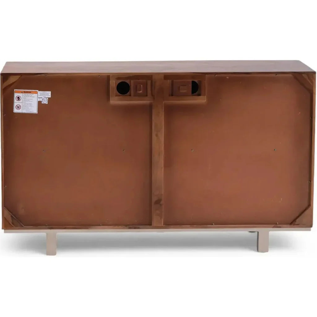 Solandor Four Doors Wood Sideboard