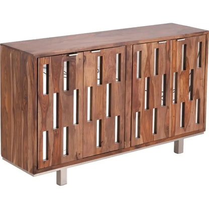 Solandor Four Doors Wood Sideboard