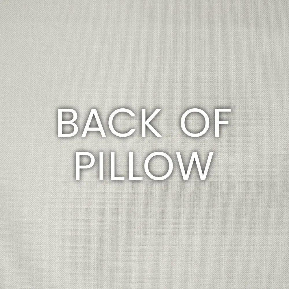 Solara Blue Embroidery Blue Large Throw Pillow Insert