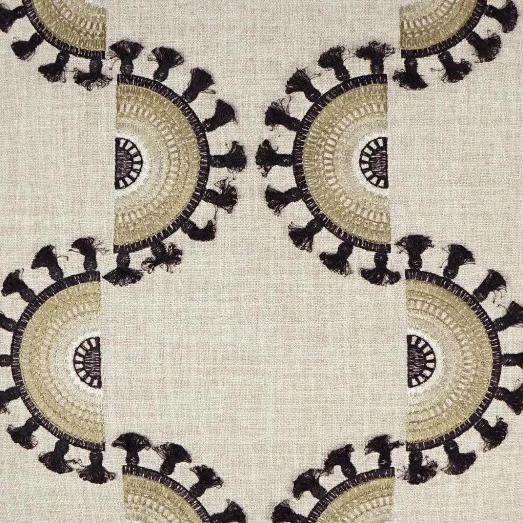 Solara Desert Tan Black Large Throw Pillow Insert