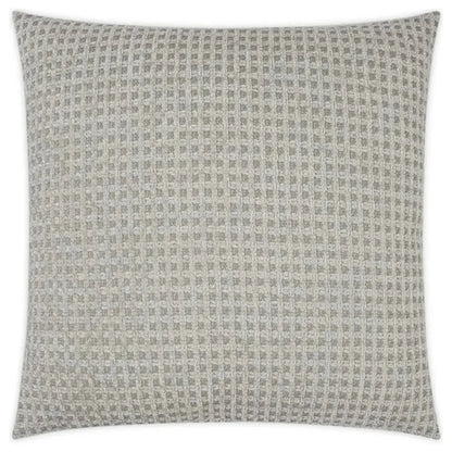 Solo Silver Grey Throw Pillow With Insert
