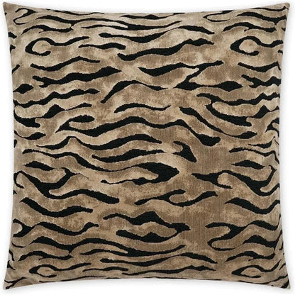 Soneva Animal Brown Large Throw Pillow Insert