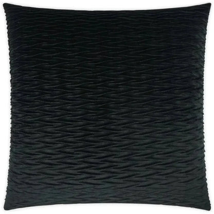Sophia Black Solid Black Large Throw Pillow Insert
