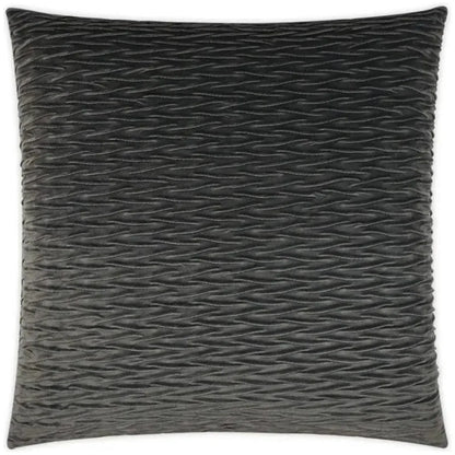 Sophia  Solid Textured Grey Large Throw Pillow Insert