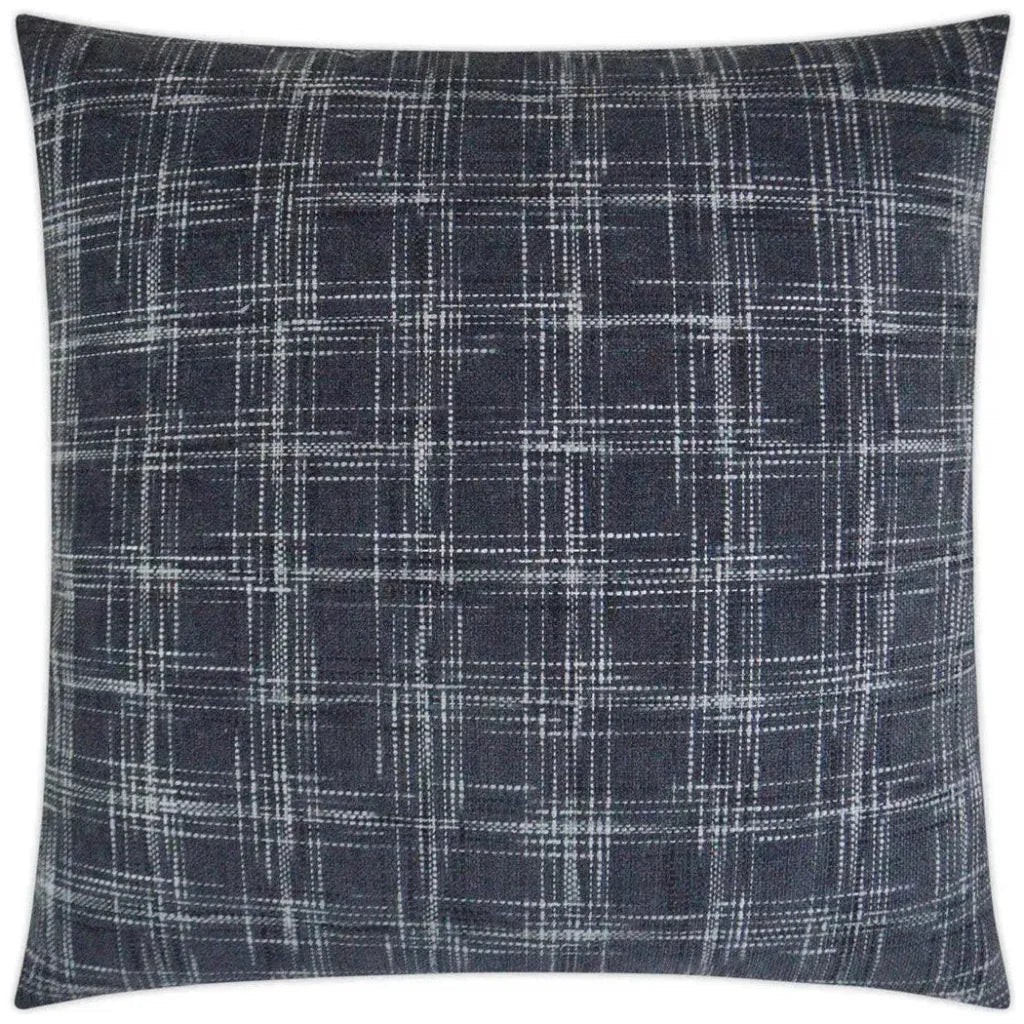 South Hampton Domino Blue Throw Pillow Insert