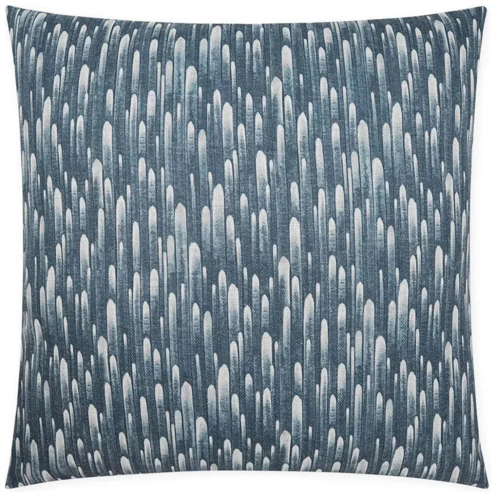 Space Indigo Blue Large Throw Pillow Insert