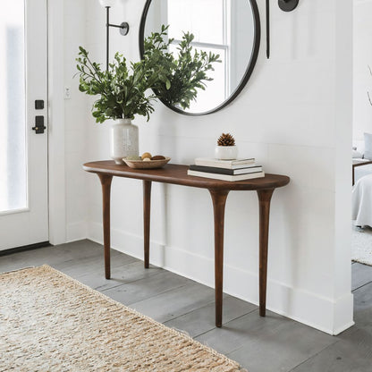 Spiker Solid Wooden Console Table