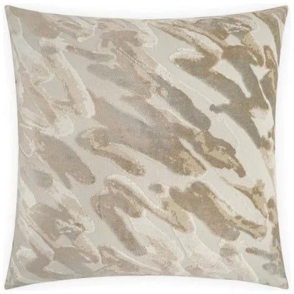Spoken Shimmer Brown Throw Pillow Insert