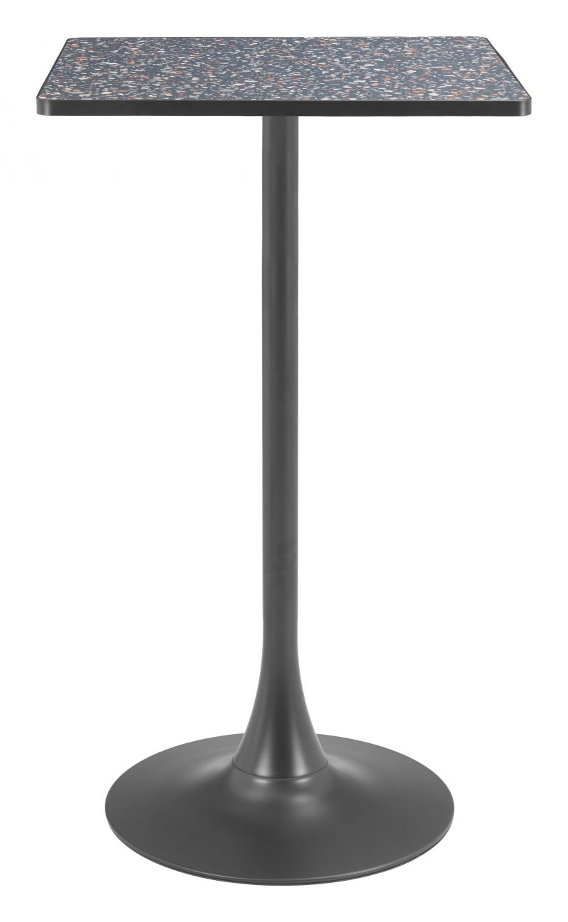 Spot Wood Top Square Bar Table