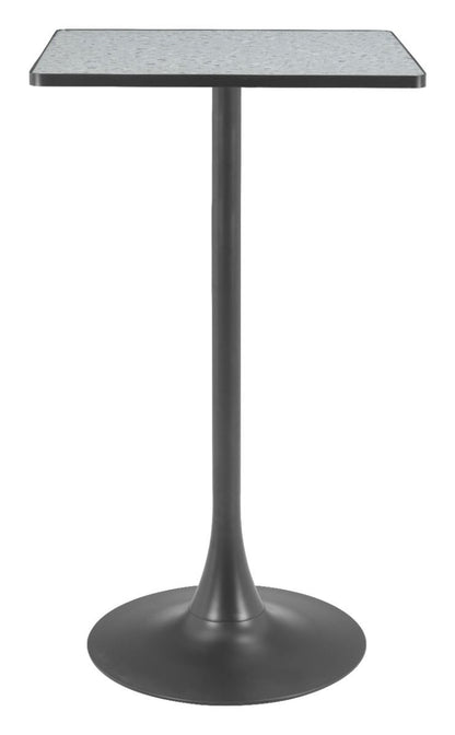 Spot Wood Top Square Bar Table