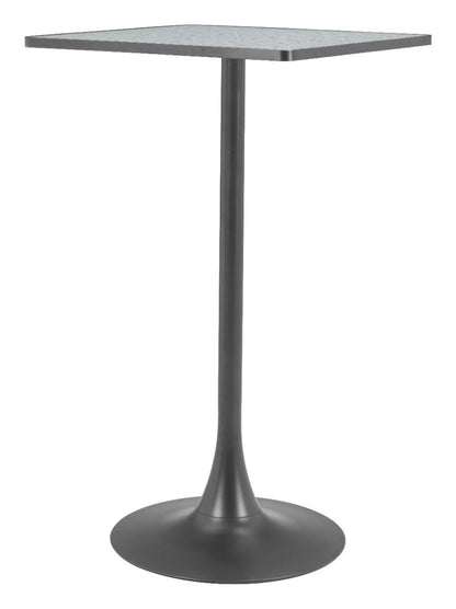 Spot Wood Top Square Bar Table