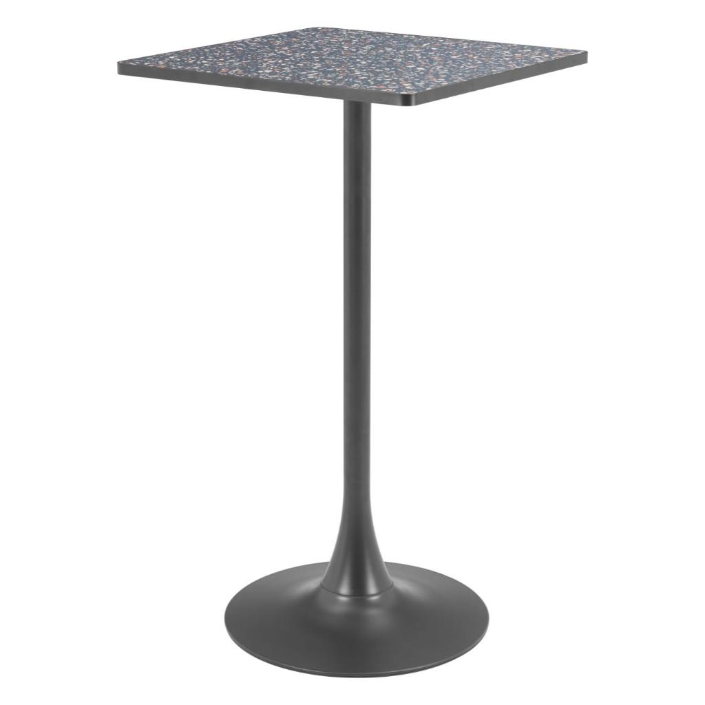 Spot Wood Top Square Bar Table
