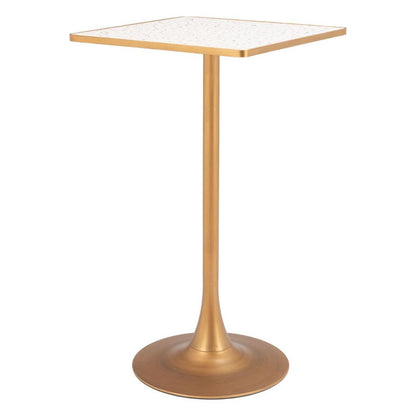 Spot Wood Top Square Bar Table