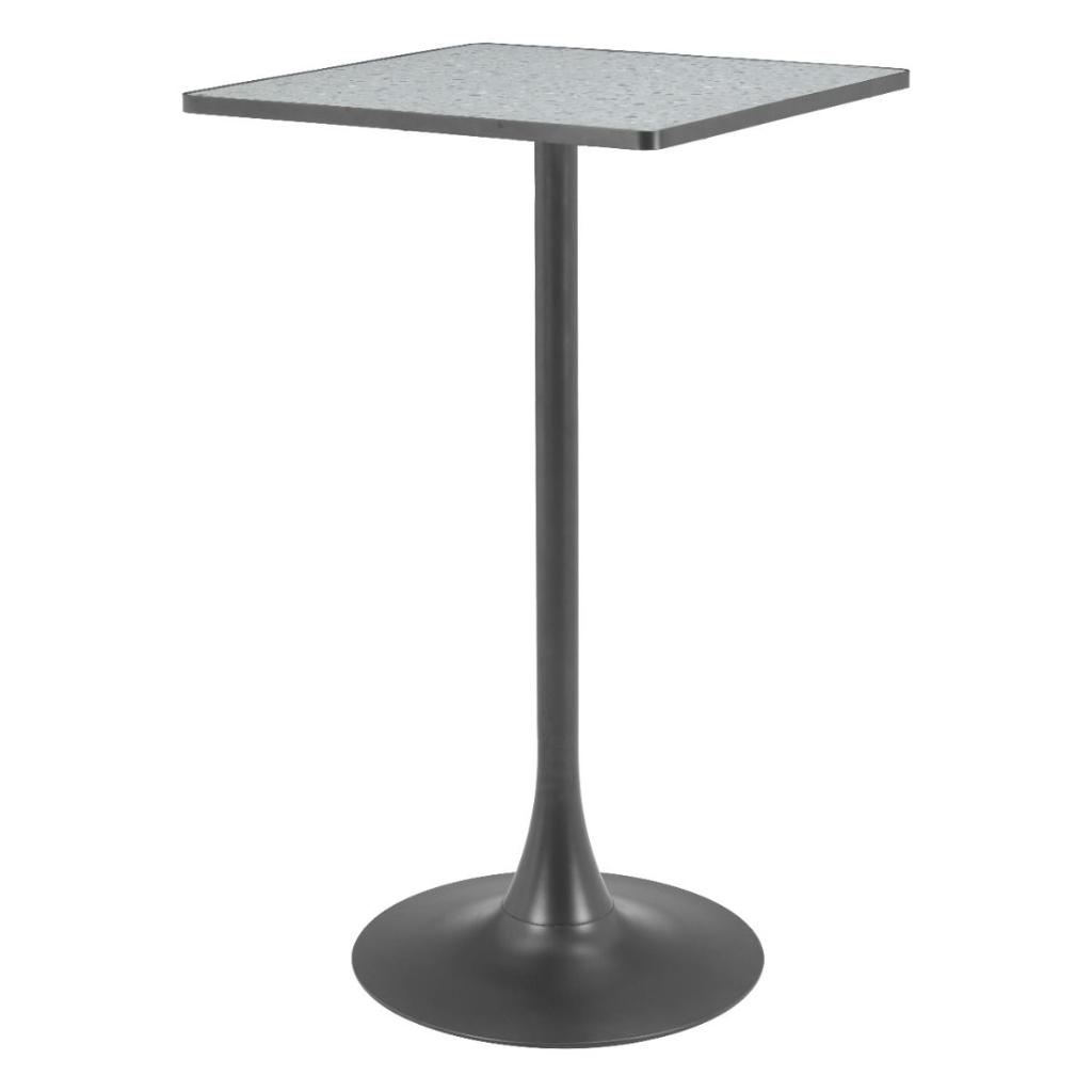 Spot Wood Top Square Bar Table
