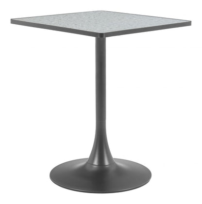 Spot Wood Top Square Bistro Table