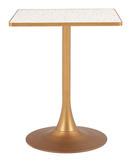 Spot Wood Top Square Bistro Table