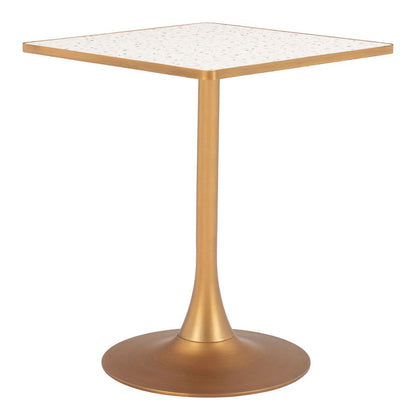 Spot Wood Top Square Bistro Table
