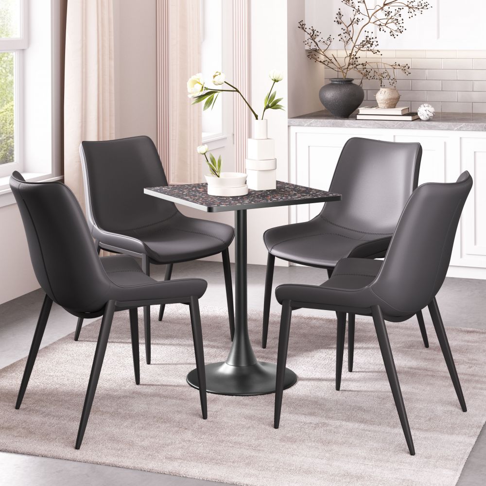 Spot Wood Top Square Bistro Table