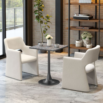Spot Wood Top Square Bistro Table