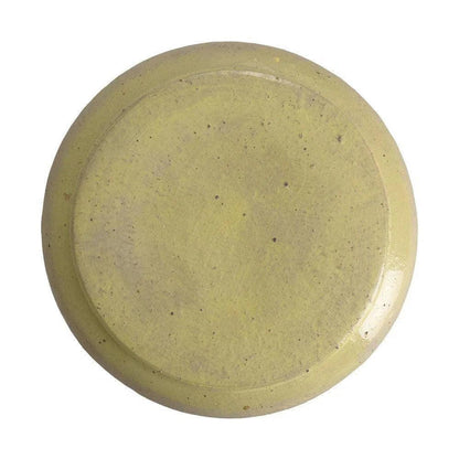 Squat 18 in. Round Ceramic Outdoor Garden Stool